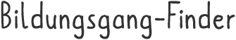 Bildungsgangfinder