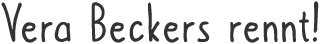 VeraBeckersRennt